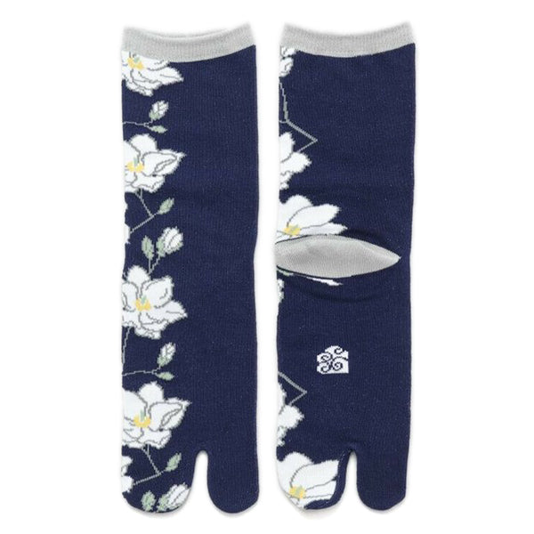 Chaussette Tabi Magnolia - Made in Japan | Moshi Moshi Paris