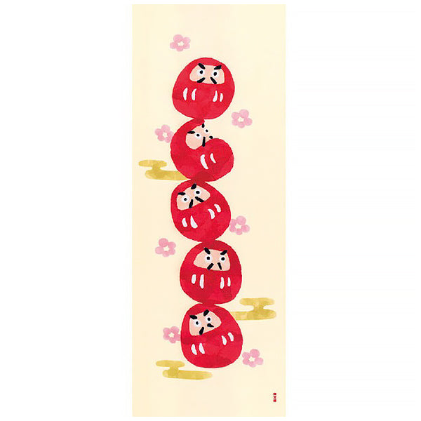 Tenugui Daruma - Made in Japan | Moshi Moshi Paris