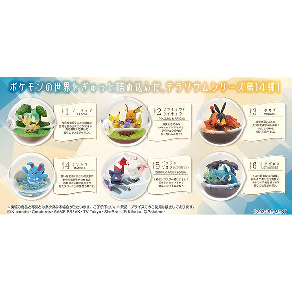 Blind Box Pokémon Terrarium - Re Ment | Moshi Moshi Paris