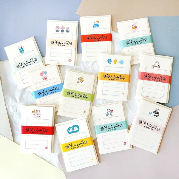 Mini Papier Lettre & Enveloppe - Hérisson | Moshi Moshi Paris
