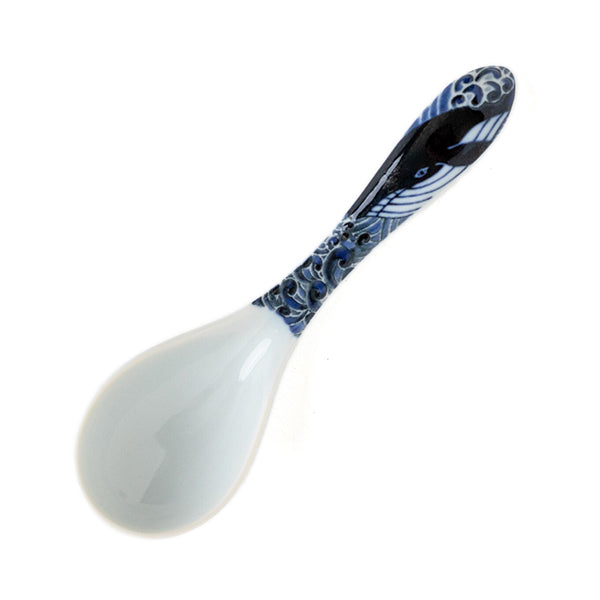 Cuillère Whale - Porcelaine Mino | Moshi Moshi Paris Japan