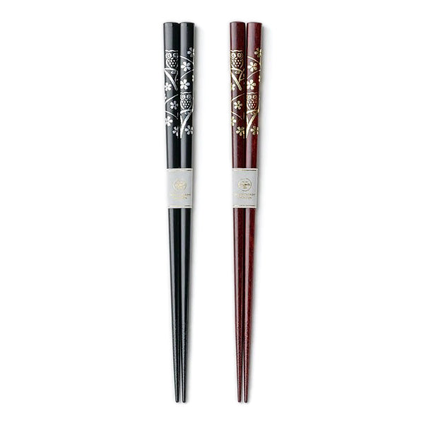 Baguette Japonaise Hiboux - Wakasa | Moshi Moshi Paris
