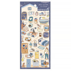 Stickers My Home - Papeterie Japonaise | Moshi Moshi Paris