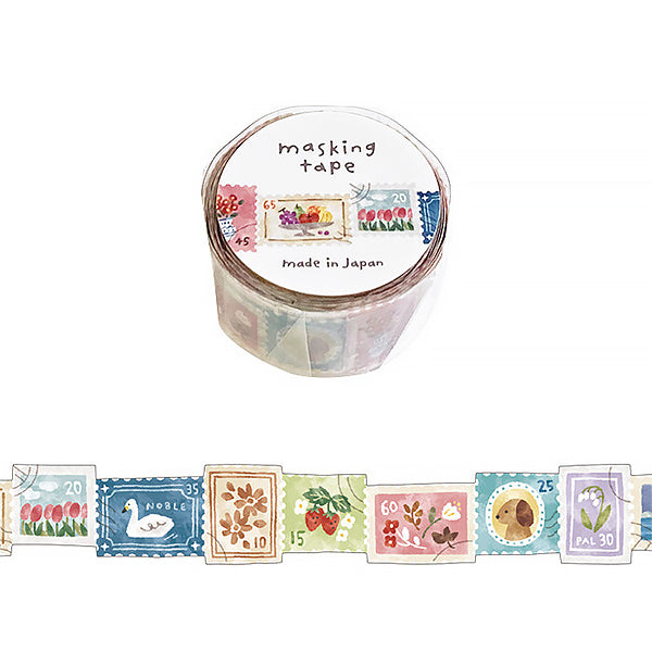 Washi Tape Edge Less - Timbre | Moshi Moshi Papeterie
