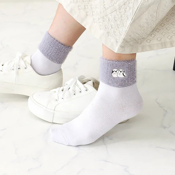 Chaussette D'Intérieur Kawaii - Shima Enaga | Moshi Moshi Paris