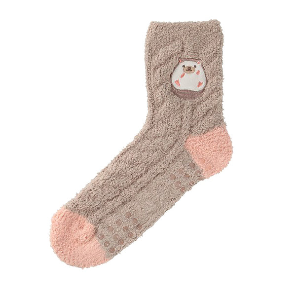 Chaussette D'Intérieur Kawaii - Hérisson | Moshi Moshi Paris