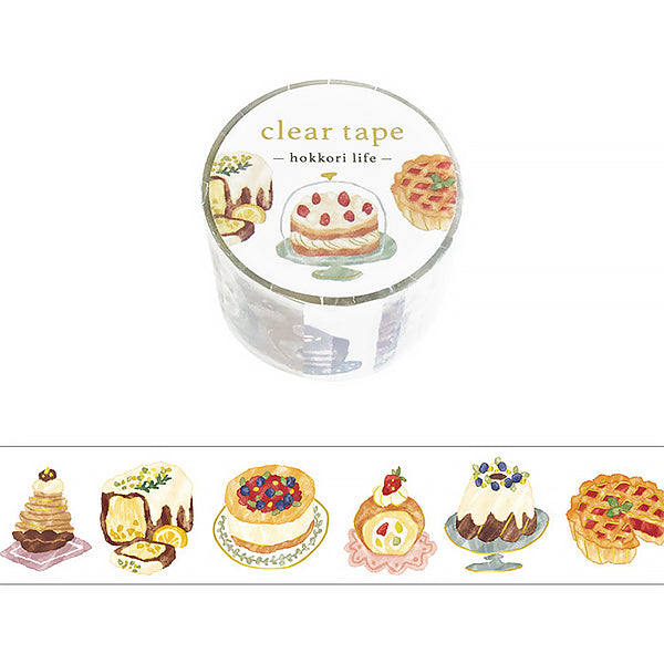 Masking Tape Clear Tape Japonais - Cake | Moshi Moshi