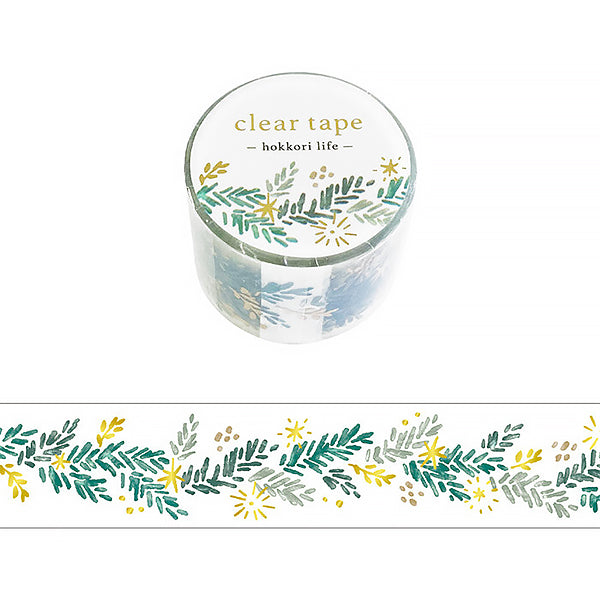 Masking Tape Clear Tape Hokkori Life - Kawaii | Moshi Moshi