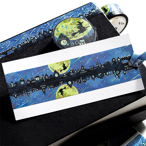 Washi Tape The Witch's Town - Papeterie Kawaii | Moshi Moshi 