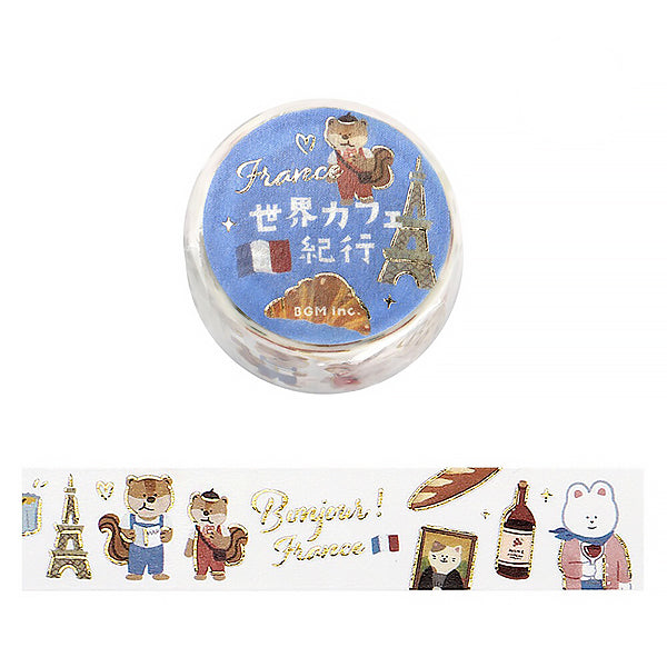 Washi Tape World Cafe Travel - France | Moshi Moshi Paris