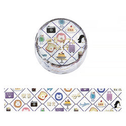 Washi Tape World Cafe Travel - Mini Pattern