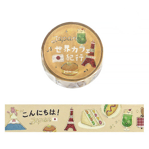 Washi Tape World Cafe Travel - Japan | Moshi Moshi Paris