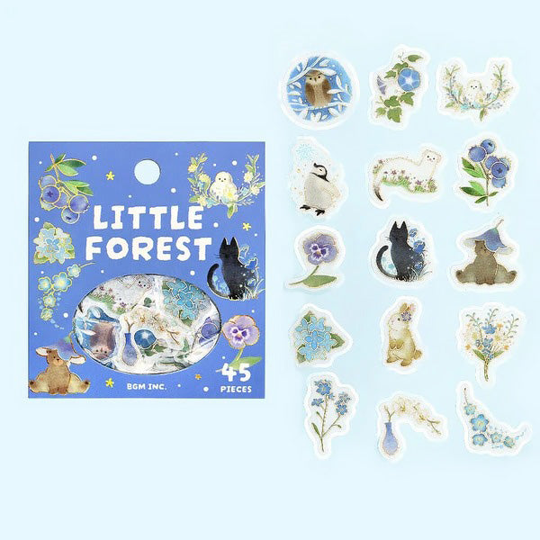 Stickers Box Little Forest - Bullet Journal | Moshi Moshi Paris