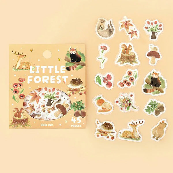 Stickers Box Little Forest - Bullet Journal | Moshi Moshi Papeterie