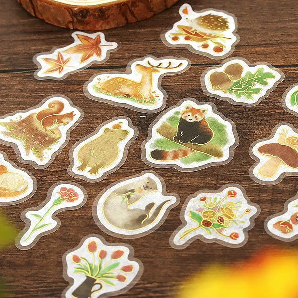 Stickers Box Little Forest - Bullet Journal | Moshi Moshi Papeterie