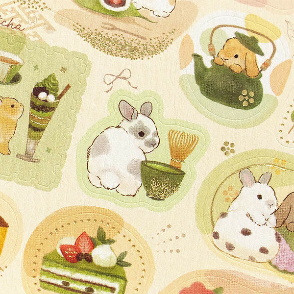 Stickers Animal Usagi Lapin - Papeterie Japonaise | Moshi Moshi