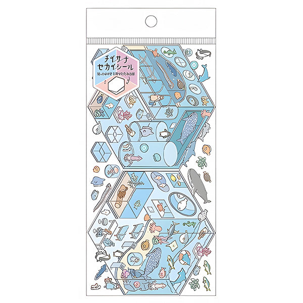 Stickers Diorama 2.5D - Aquarium | Moshi Moshi Paris