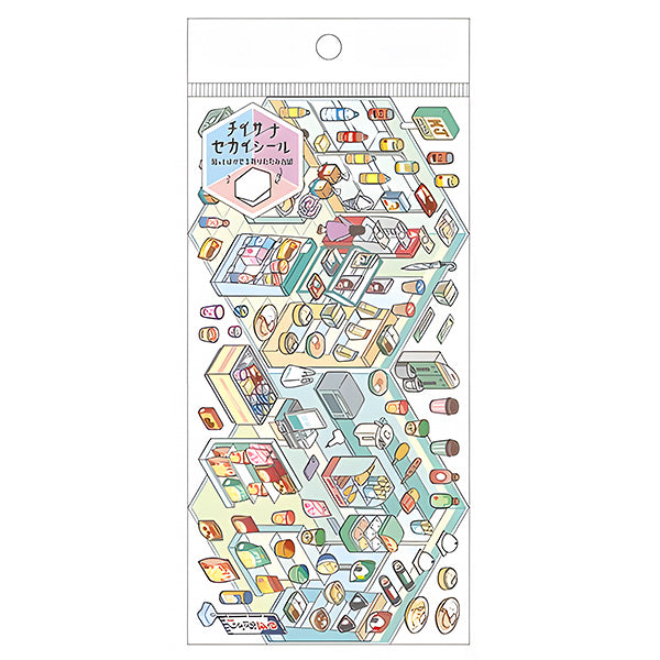 Stickers Diorama 2.5D - Milk | Moshi Moshi Paris