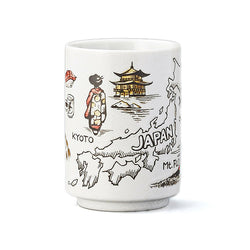 Tasse à Thé Japan Geisha - Vaisselle Japonaise | Moshi Moshi 