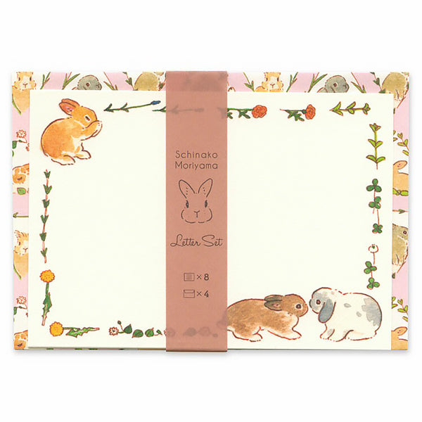 Papier Lettre & Enveloppe Kawaii - Lapin Usagi | Moshi Moshi Paris