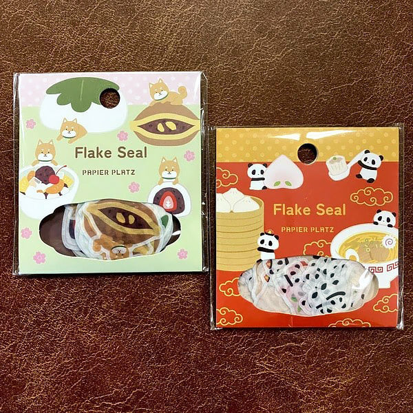 Stickers Box Flake Seal - Shiba Japanese Sweets | Moshi Moshi