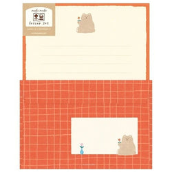 Papier Lettre Mofu Mofu Animal - Kuma Bear | Moshi Moshi Paris
