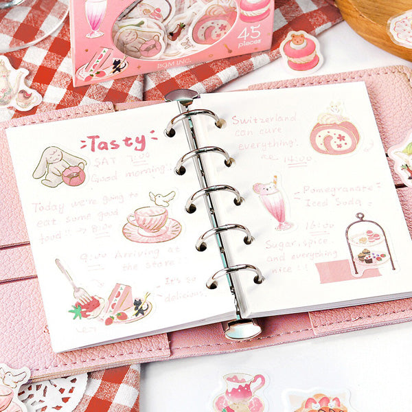 Stickers Box Afternoon Tea - So Yummy | Moshi Moshi Paris