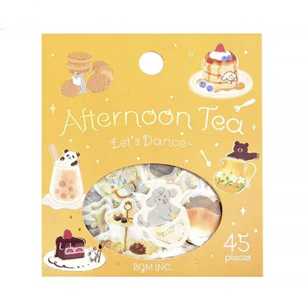 Stickers Box Afternoon Tea - Let's Dance | Moshi Moshi Papeterie