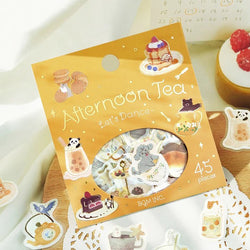 Stickers Box Afternoon Tea - Let's Dance | Moshi Moshi Papeterie