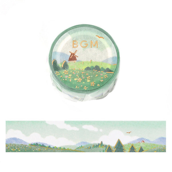 Washi Tape Dreamscape - Field | Moshi Moshi Papeterie