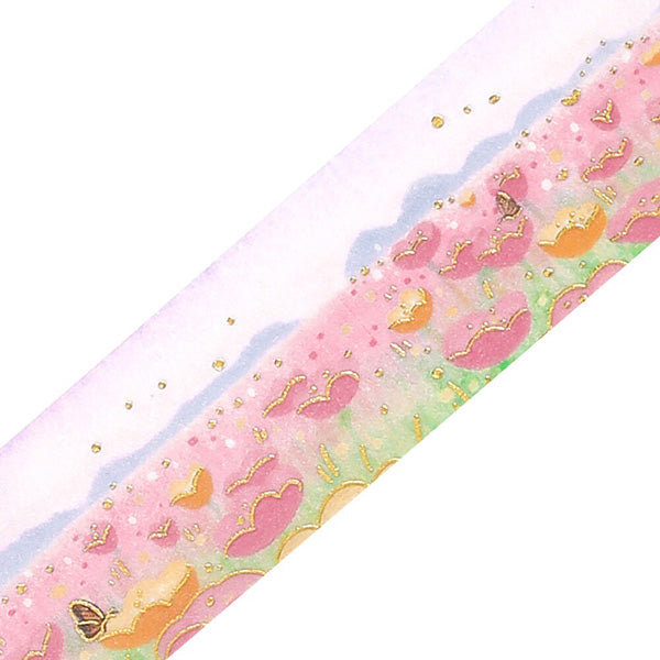 Washi Tape Dreamscape - Flower Garden | Moshi Moshi Paris