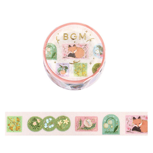 Washi Tape Japonais - Forest Through The Trees | Moshi Moshi 