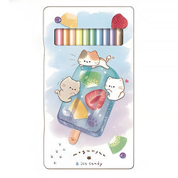 Boite Crayons à Couleur - Chat Mogu Nyan | Moshi Moshi Paris