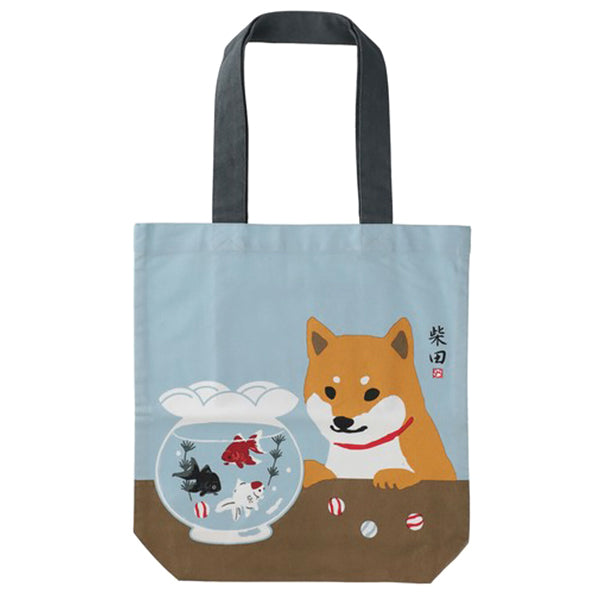 Tote Bag Shiba Goldfish - Idée Cadeaux | Moshi Moshi Paris