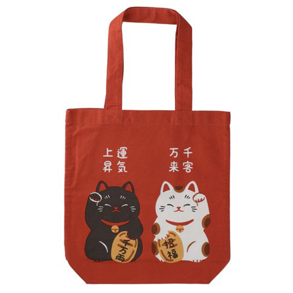 Tote Bag Chat Maneki Neko - Mode Japonaise | Moshi Moshi