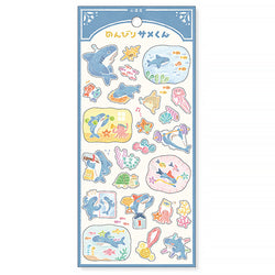 Stickers Relaxed Shark - Kawaii | Moshi Moshi Papeterie