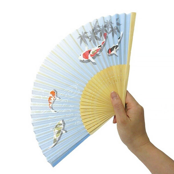 Eventail Japonais - Nishiki Koi | Moshi Moshi Paris