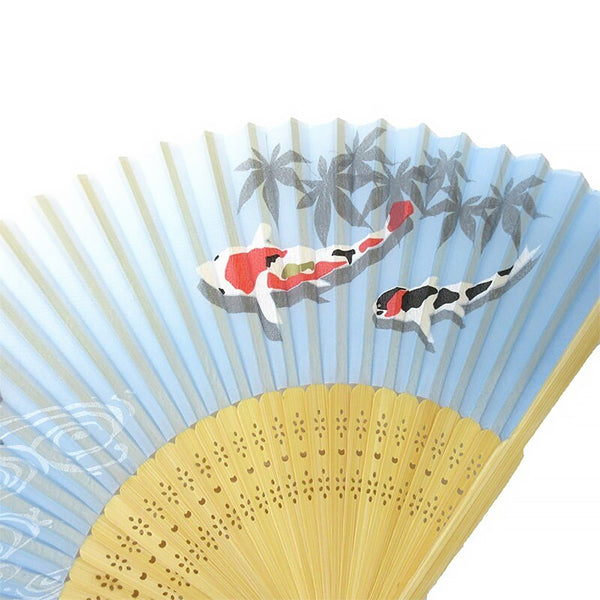 Eventail Japonais - Nishiki Koi | Moshi Moshi Paris
