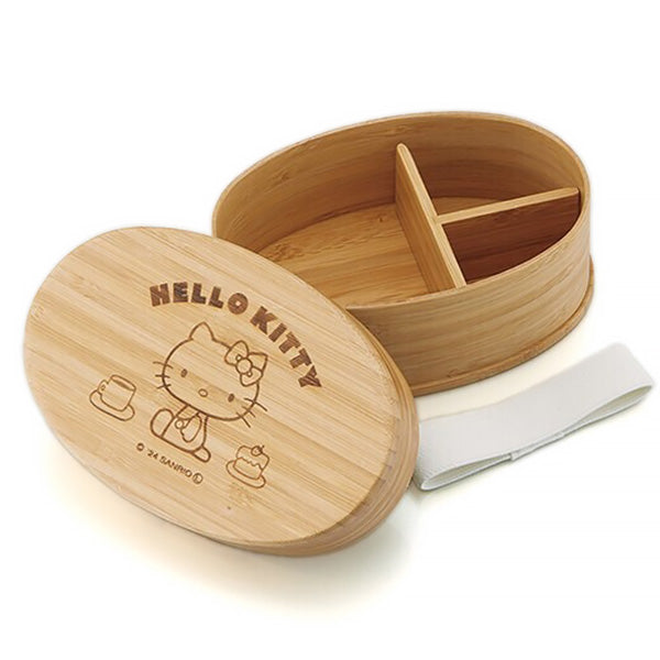 Bento Box Hello Kitty Bois Naturel - Sanrio Official | Moshi Moshi Paris