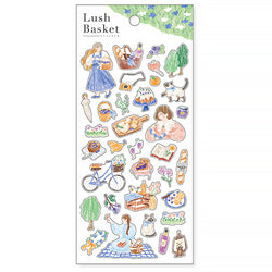 Stickers Lush Basket - Papeterie | Moshi Moshi Paris