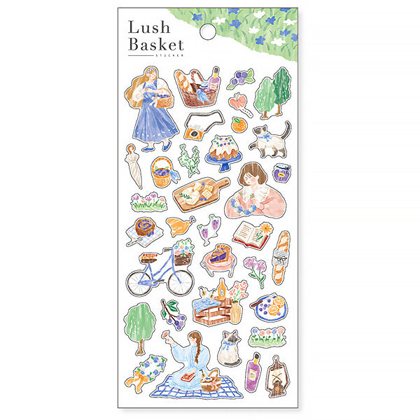 Stickers Lush Basket - Papeterie | Moshi Moshi Paris
