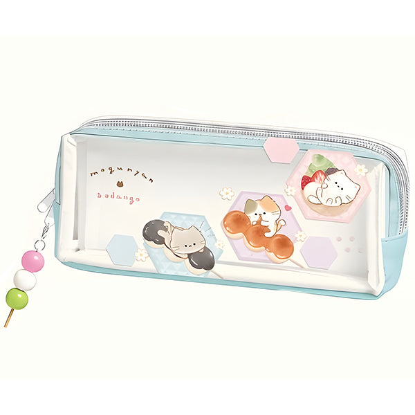 Trousse Chat Mogu-nyan - Dango | Moshi Moshi Papeterie