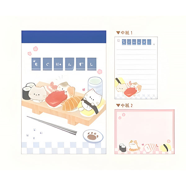 Memo Pad Chat  Mogu-nyan - Papeterie Kawaii | Moshi Moshi