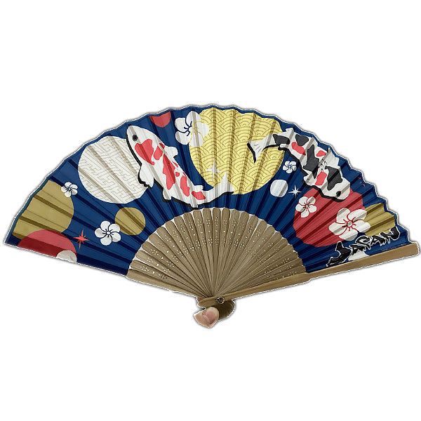 Eventail Japonais - Carpes | Moshi Moshi Paris Eshop