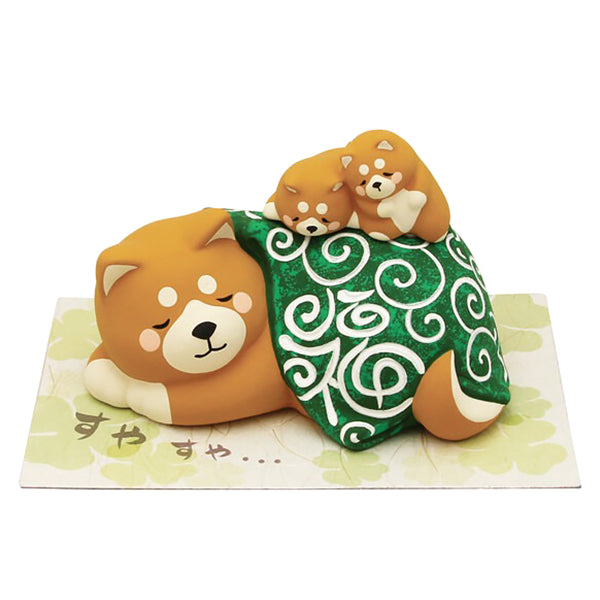 Figurine Shiba Gamaguchi - Déco Japonaise | Moshi Moshi Paris