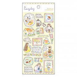 Stickers Easy Day - Coffee | Moshi Moshi Papeterie Kawaii