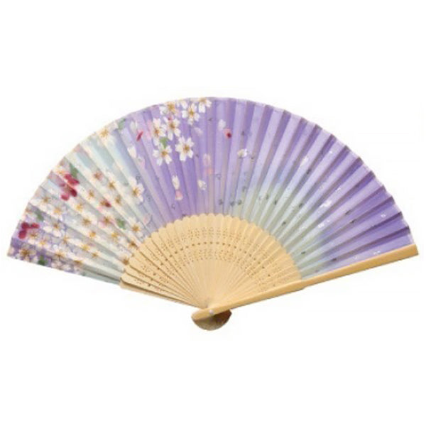 Eventail Japonais - Flowers Pattern | Moshi Moshi Paris