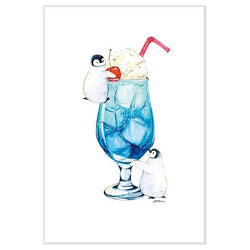 Carte Postale Chill Pingouin - Soda Pop | Moshi Moshi Paris