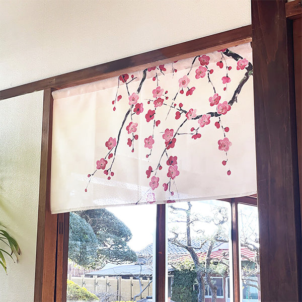 Noren Fleur de Prunier - Made in Japan | Moshi Moshi Paris