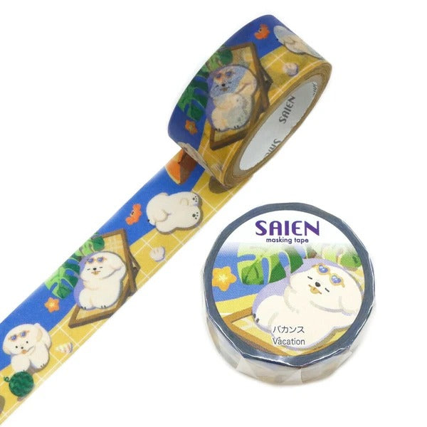 Washi Tape Saien - Vacation | Moshi Moshi Papeterie